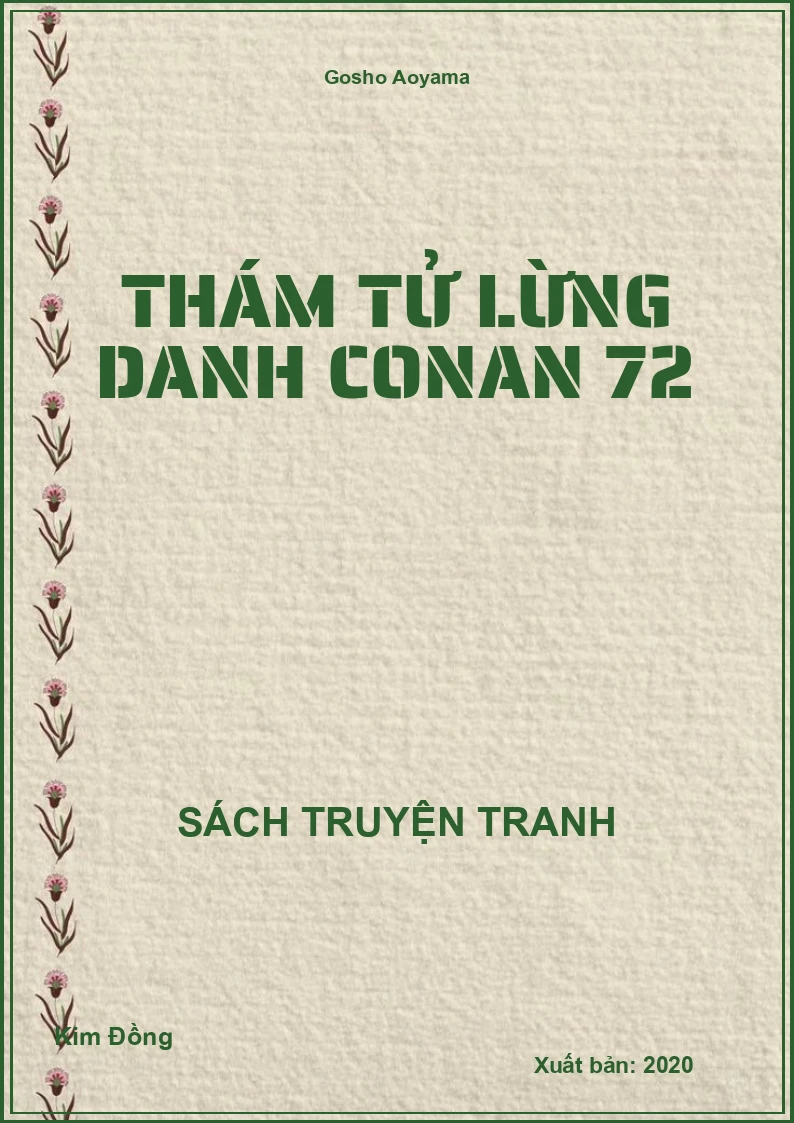 Thám tử lừng danh Conan 72