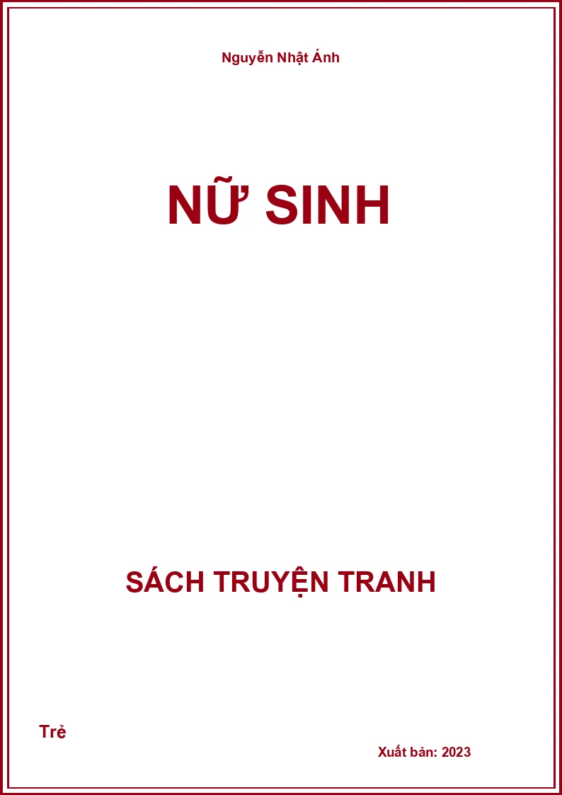 Nữ sinh