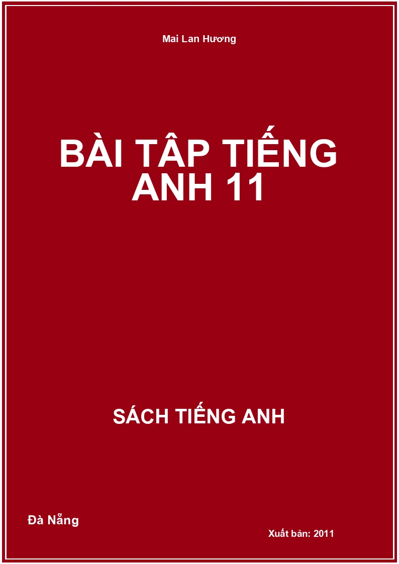 Bài tập Tiếng Anh 11