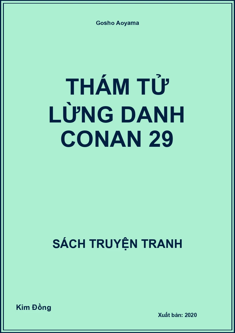 Thám tử lừng danh Conan 29