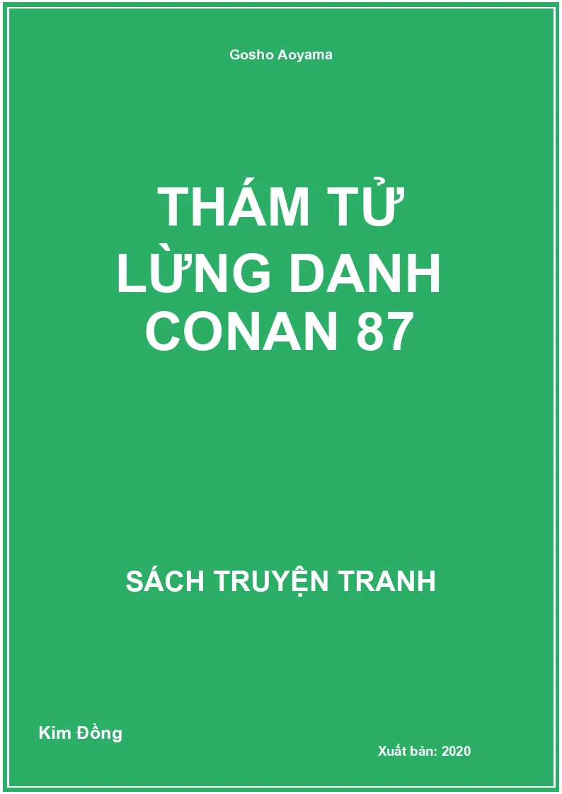 Thám tử lừng danh Conan 87