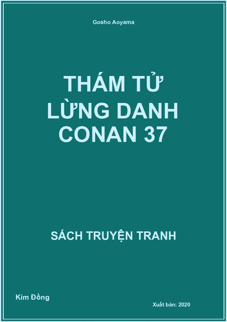 Thám tử lừng danh Conan 37