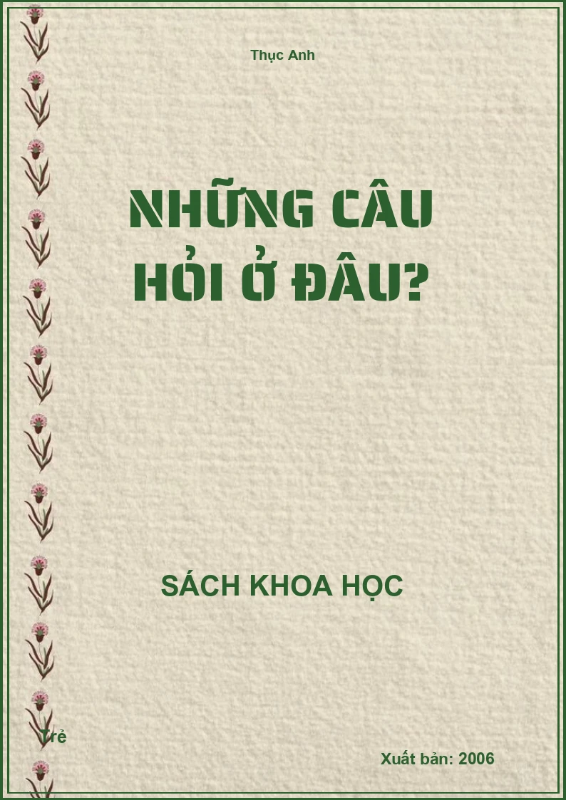 Những câu hỏi Ở đâu?