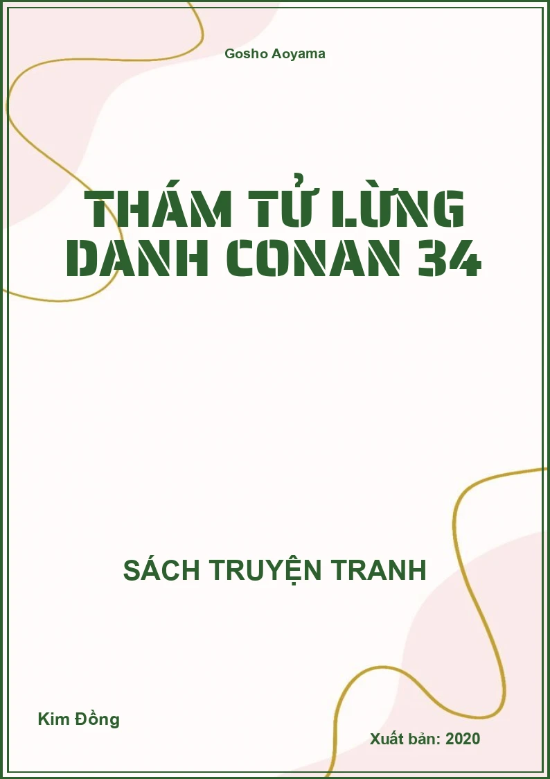 Thám tử lừng danh Conan 34