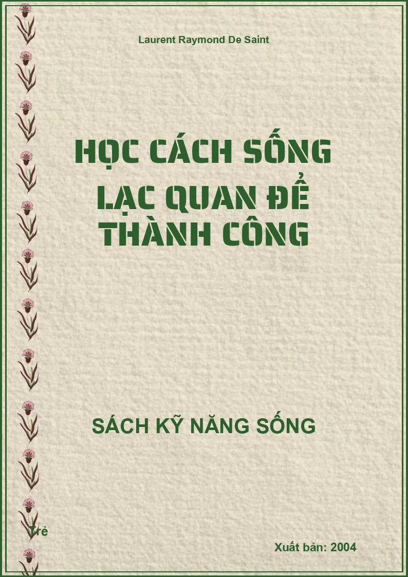 Học cách sống lạc quan để thành công