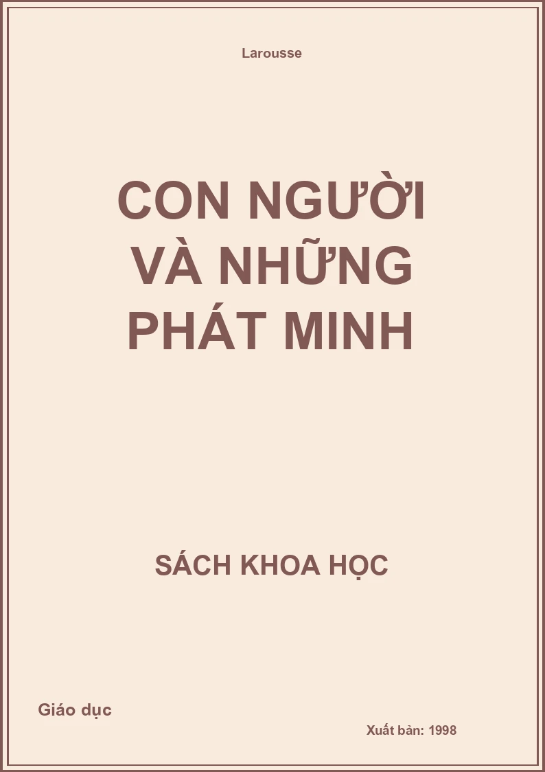 Con người và những phát minh