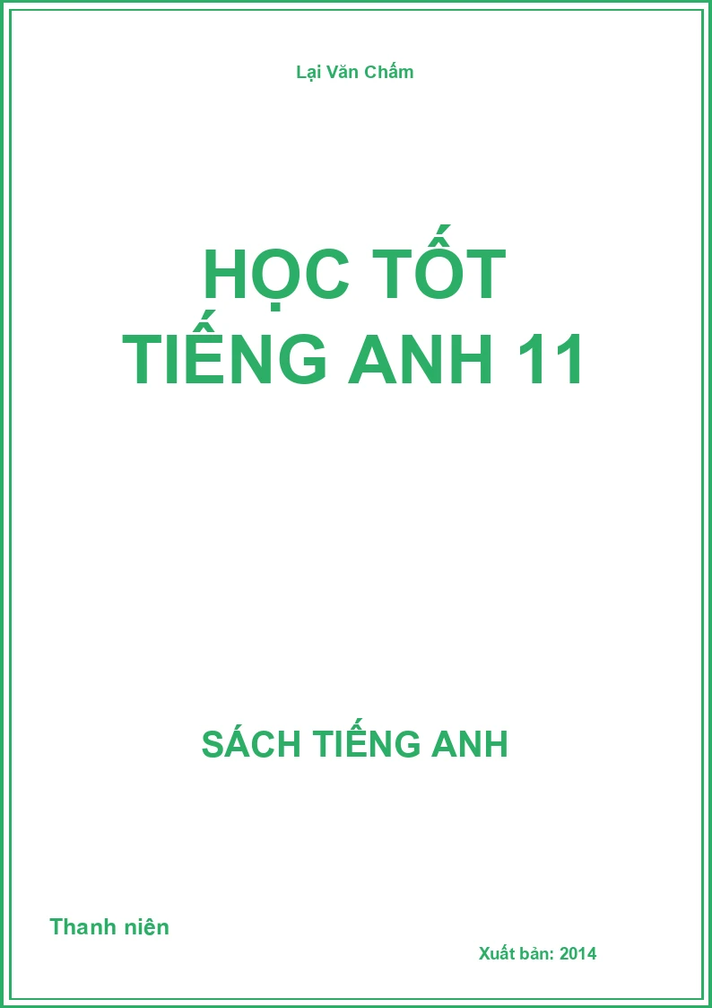 Học tốt Tiếng Anh 11