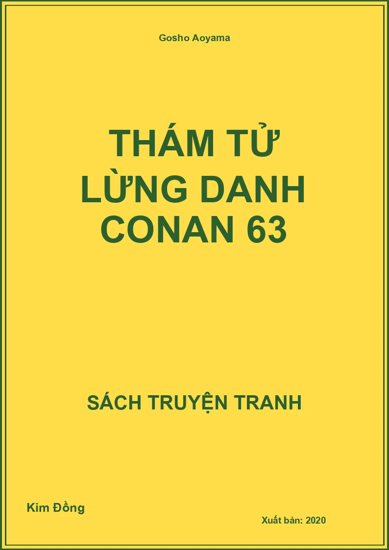 Thám tử lừng danh Conan 63