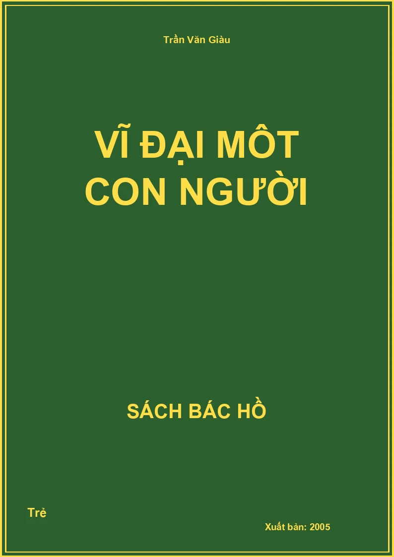 Vĩ đại một con người