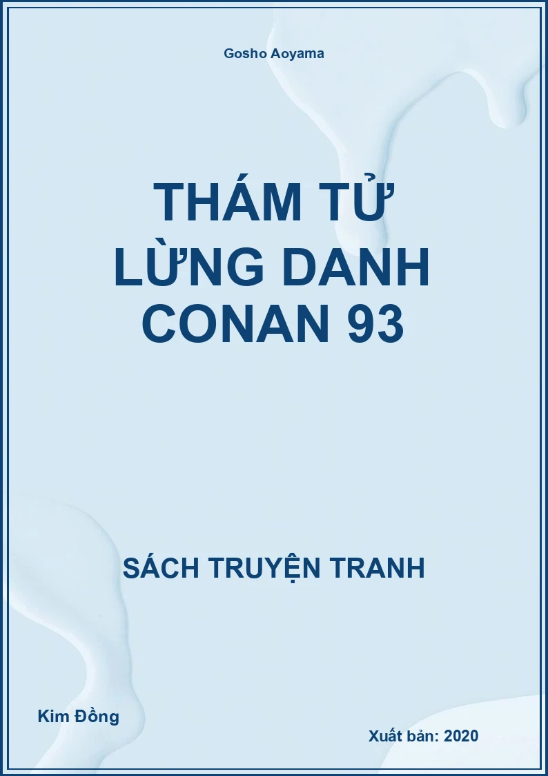 Thám tử lừng danh Conan 93
