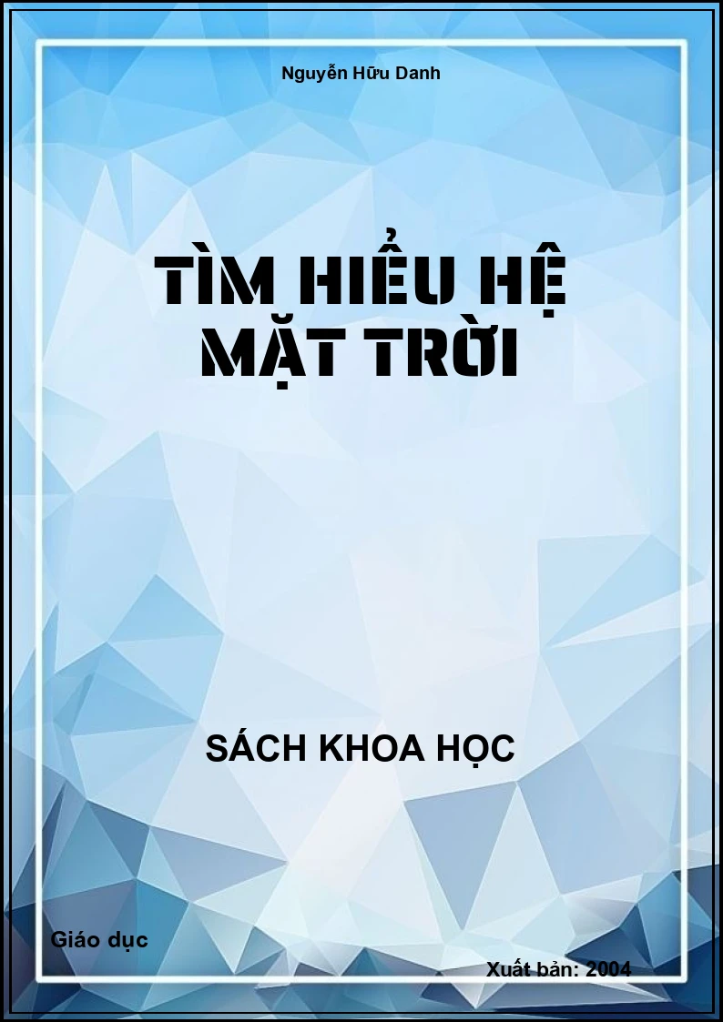 Tìm hiểu hệ mặt trời