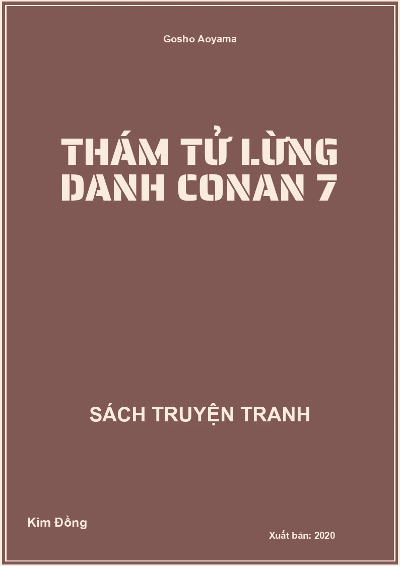 Thám tử lừng danh Conan 7