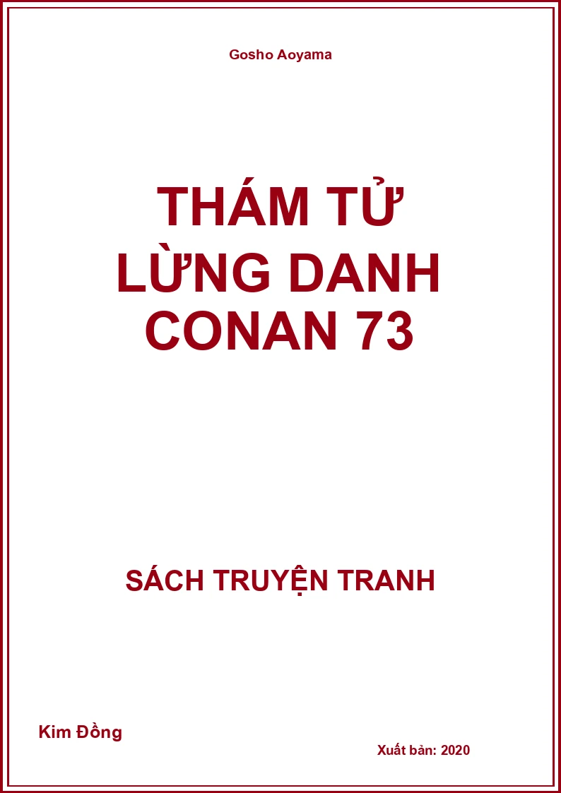 Thám tử lừng danh Conan 73