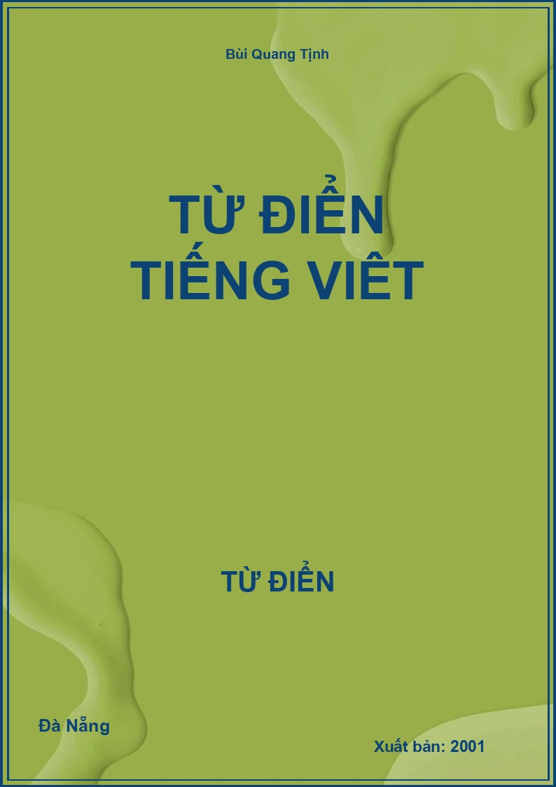 Từ điển Tiếng Việt