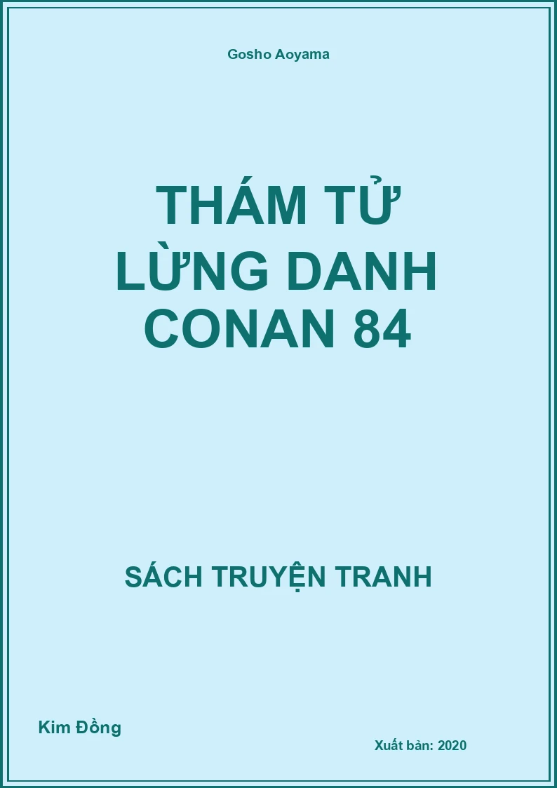 Thám tử lừng danh Conan 84