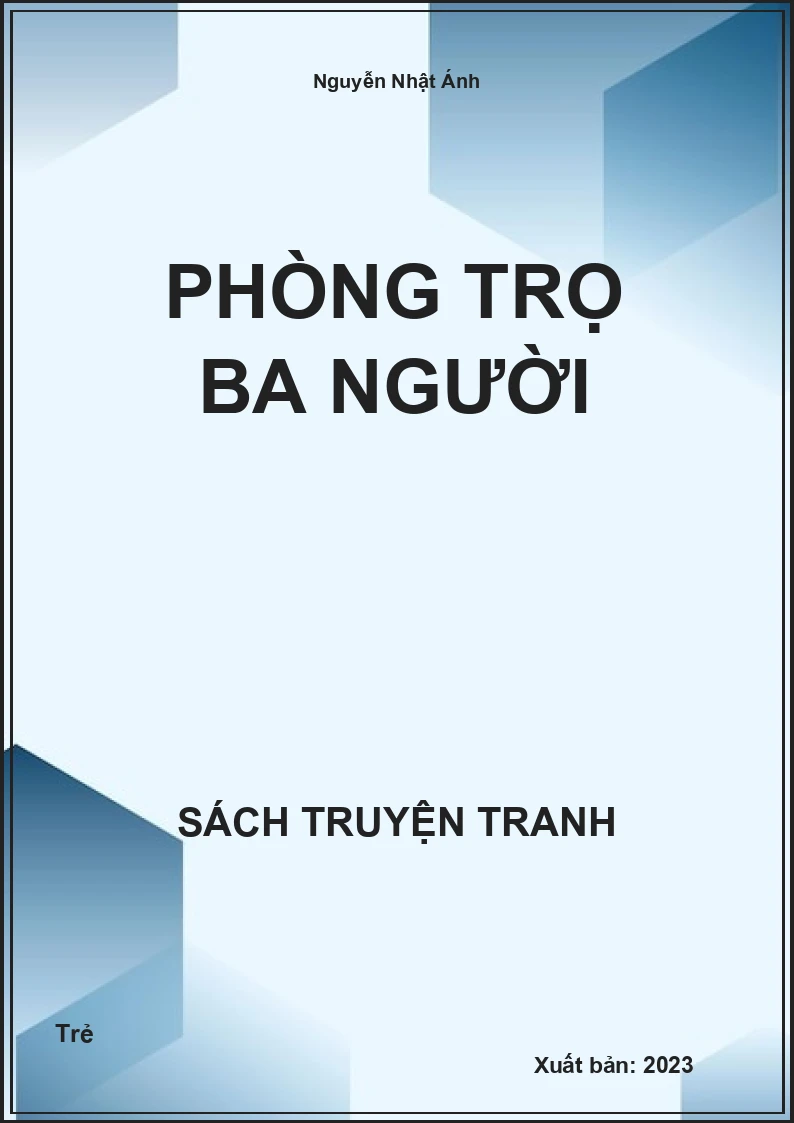 Phòng trọ ba người