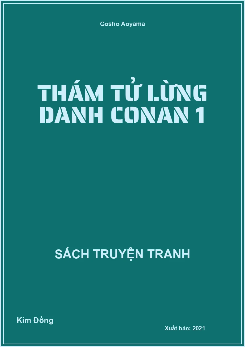 Thám tử lừng danh Conan 1