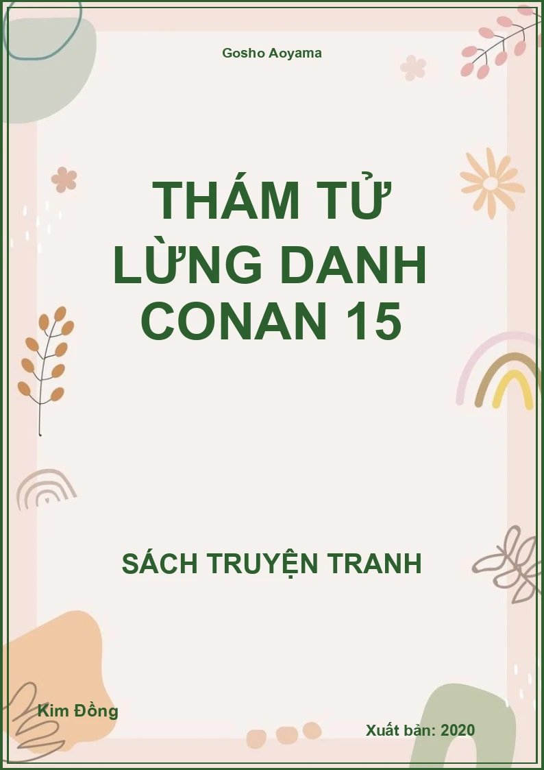 Thám tử lừng danh Conan 15
