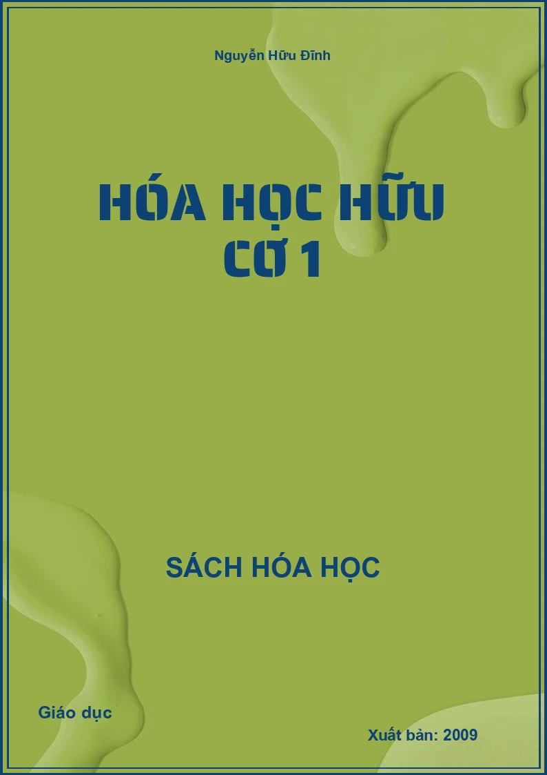 Hóa học hữu cơ 1