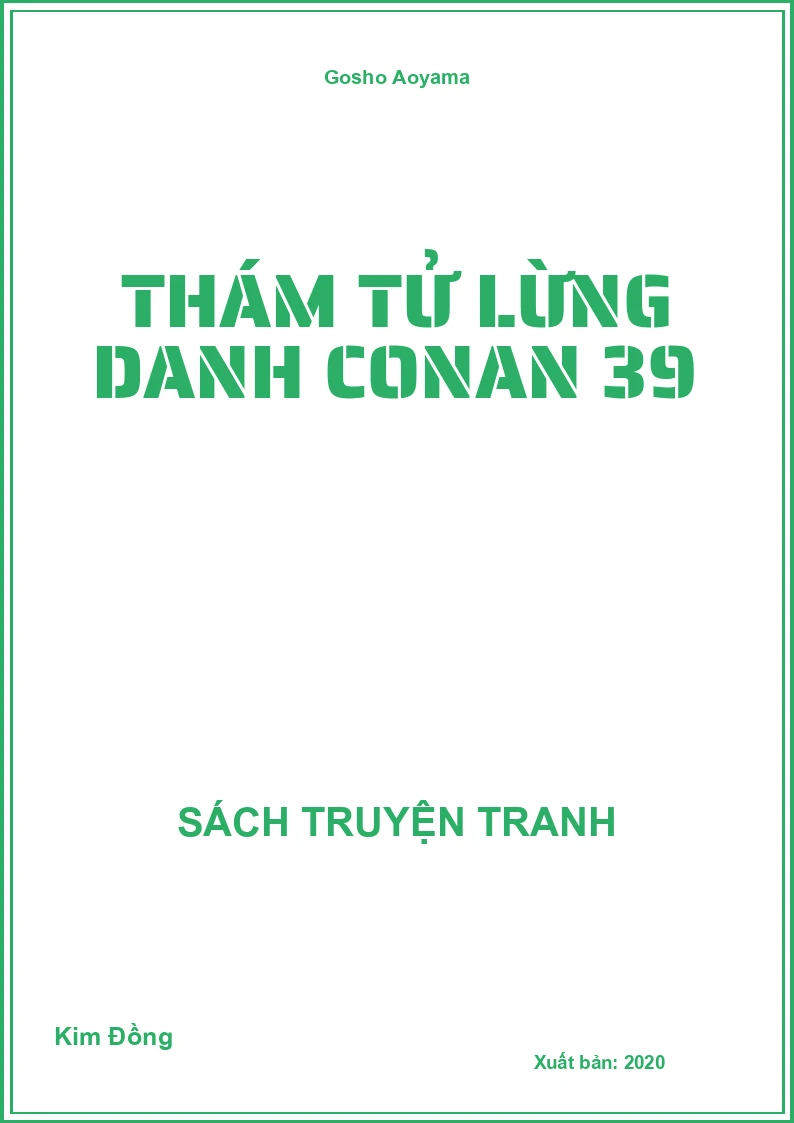 Thám tử lừng danh Conan 39