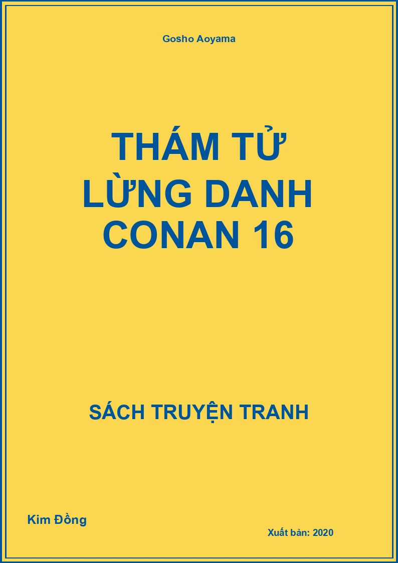 Thám tử lừng danh Conan 16