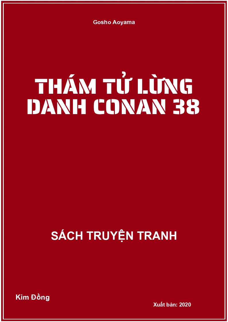 Thám tử lừng danh Conan 38