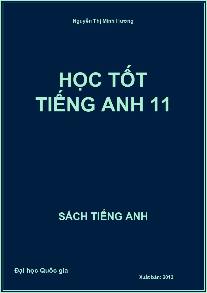 Học tốt Tiếng Anh 11