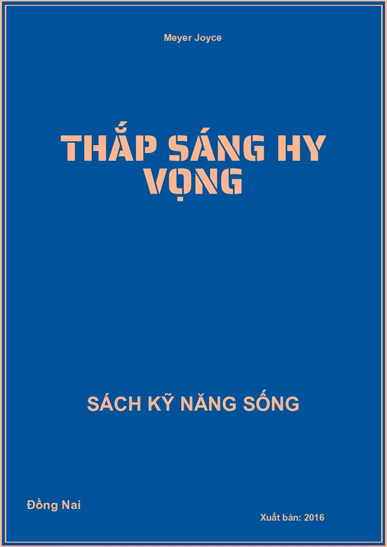 Thắp sáng hy vọng