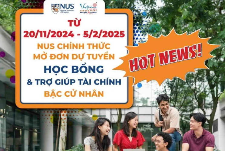 Hướng Dẫn Điền Đơn Online Dự Tuyển Học Bổng Bậc Cử Nhân NUS