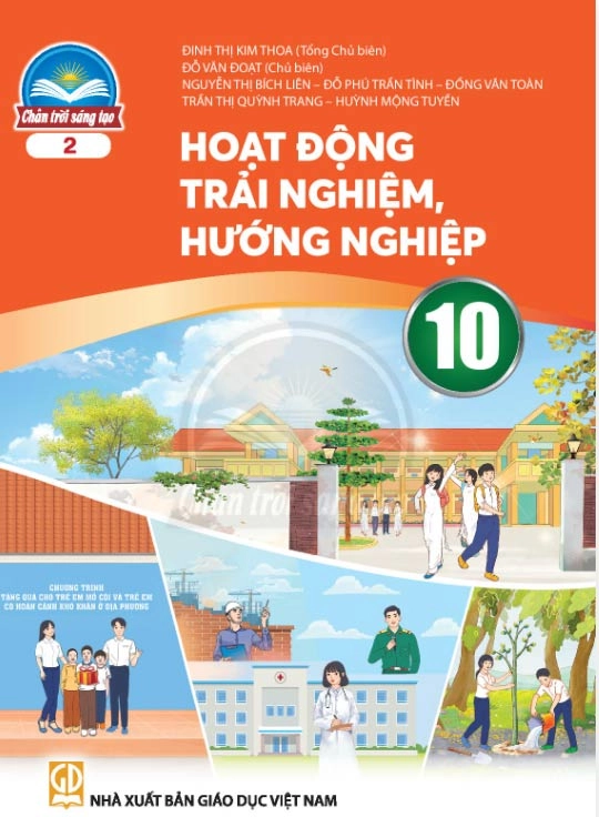 Sách giáo khoa Hoạt Động Trải Nghiệm, Hướng Nghiệp 10 Bản 2 – Chân Trời Sáng Tạo