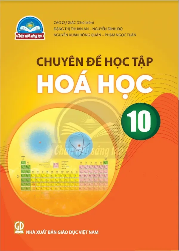 Chuyên đề học tập Hoá học 10 – Chân Trời Sáng Tạo