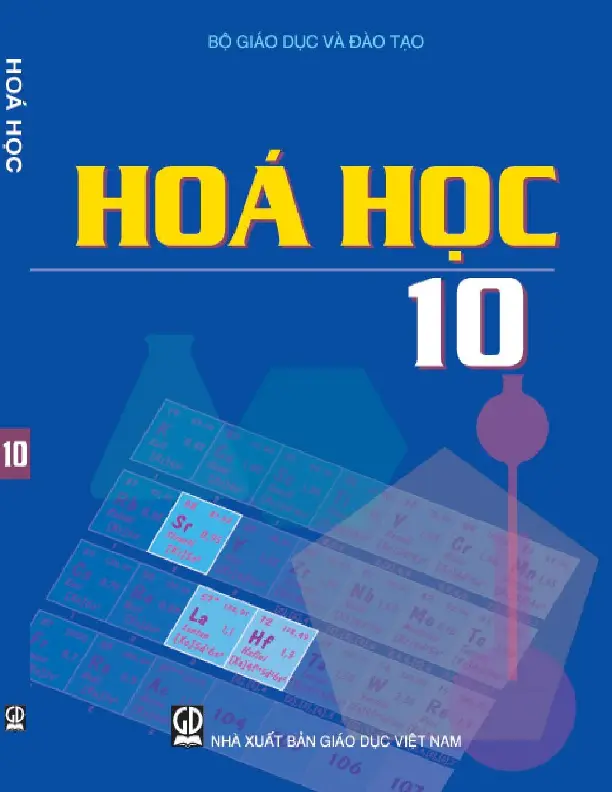 Sách giáo khoa Hóa học 10