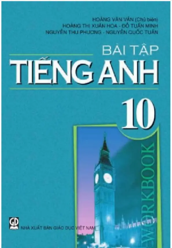 Sách bài tập Tiếng Anh 10