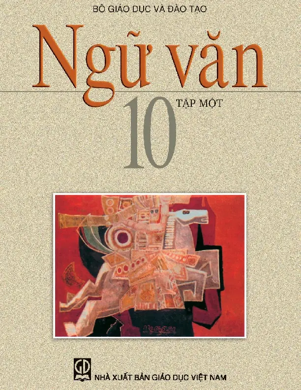 Sách giáo khoa Ngữ Văn 10 Tập 1