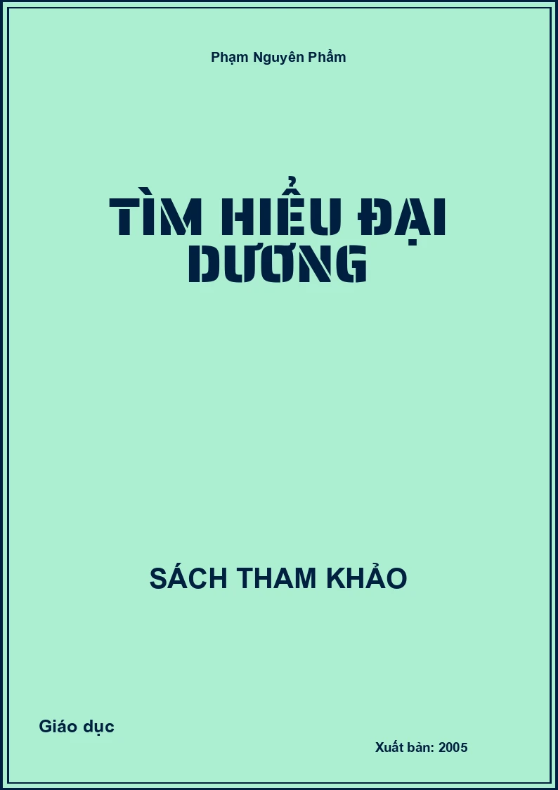Tìm hiểu đại dương