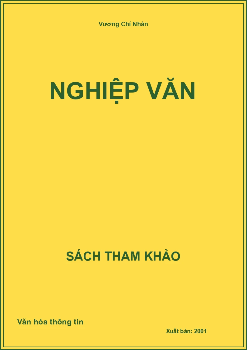 Nghiệp văn