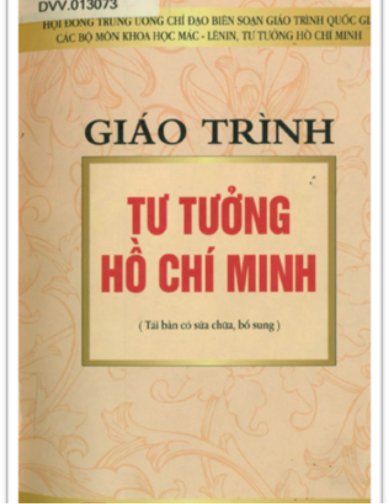 Giáo trình tư tưởng Hồ Chí Minh