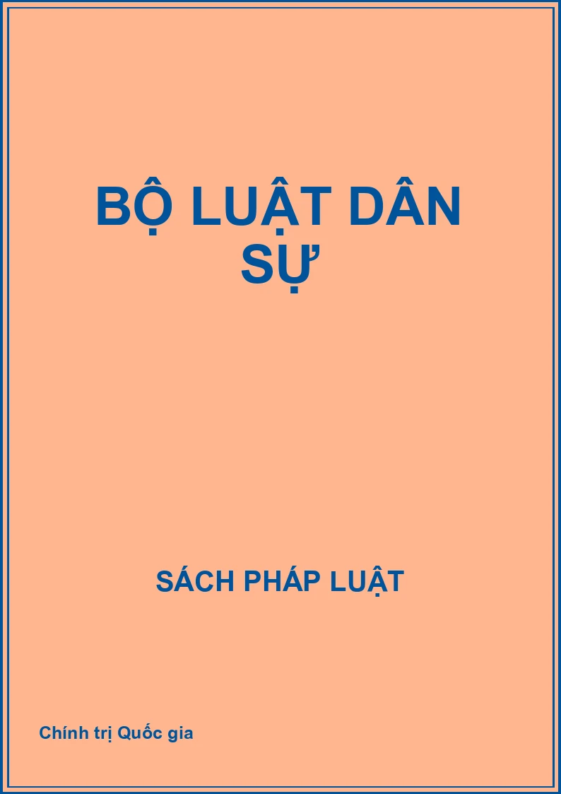 Bộ luật dân sự