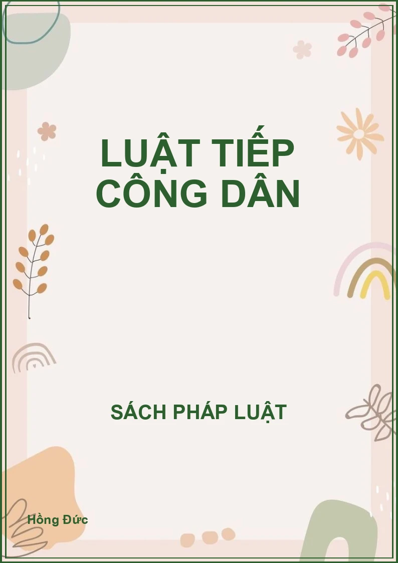 Luật tiếp công dân