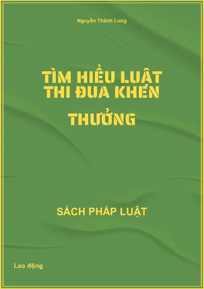 Tìm hiểu Luật thi đua khen thưởng