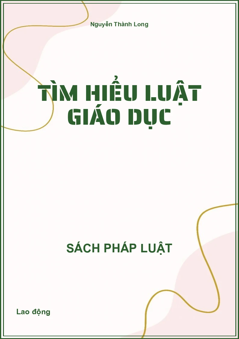 Tìm hiểu Luật Giáo dục