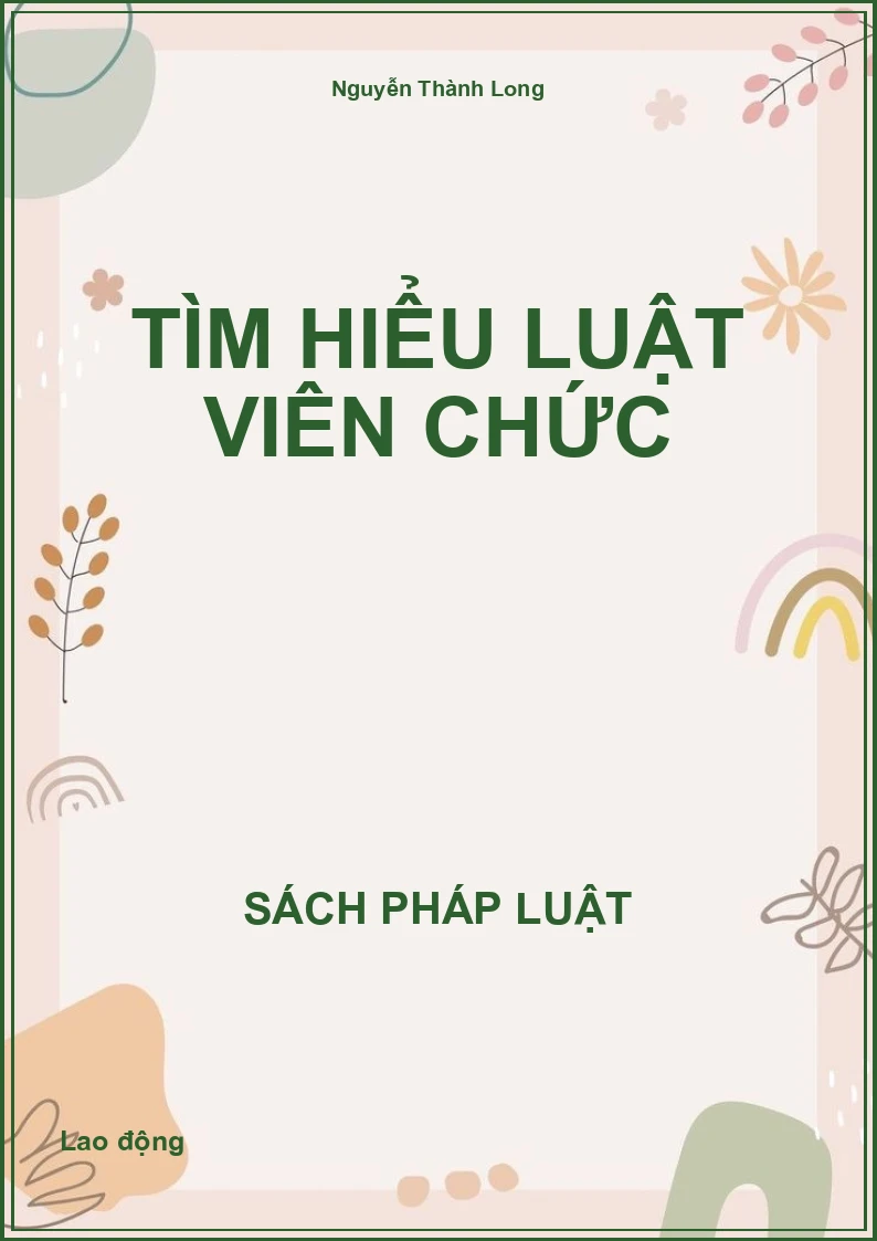 Tìm hiểu Luật Viên chức