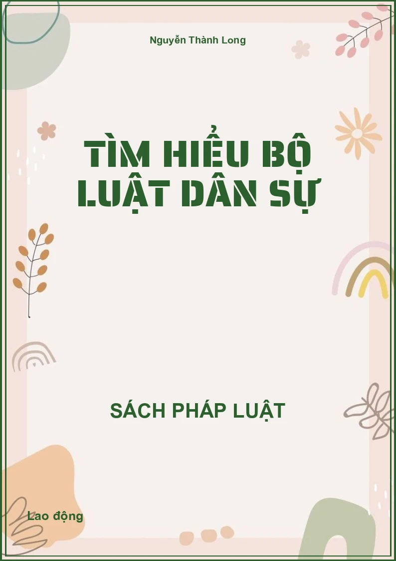 Tìm hiểu Bộ luật dân sự