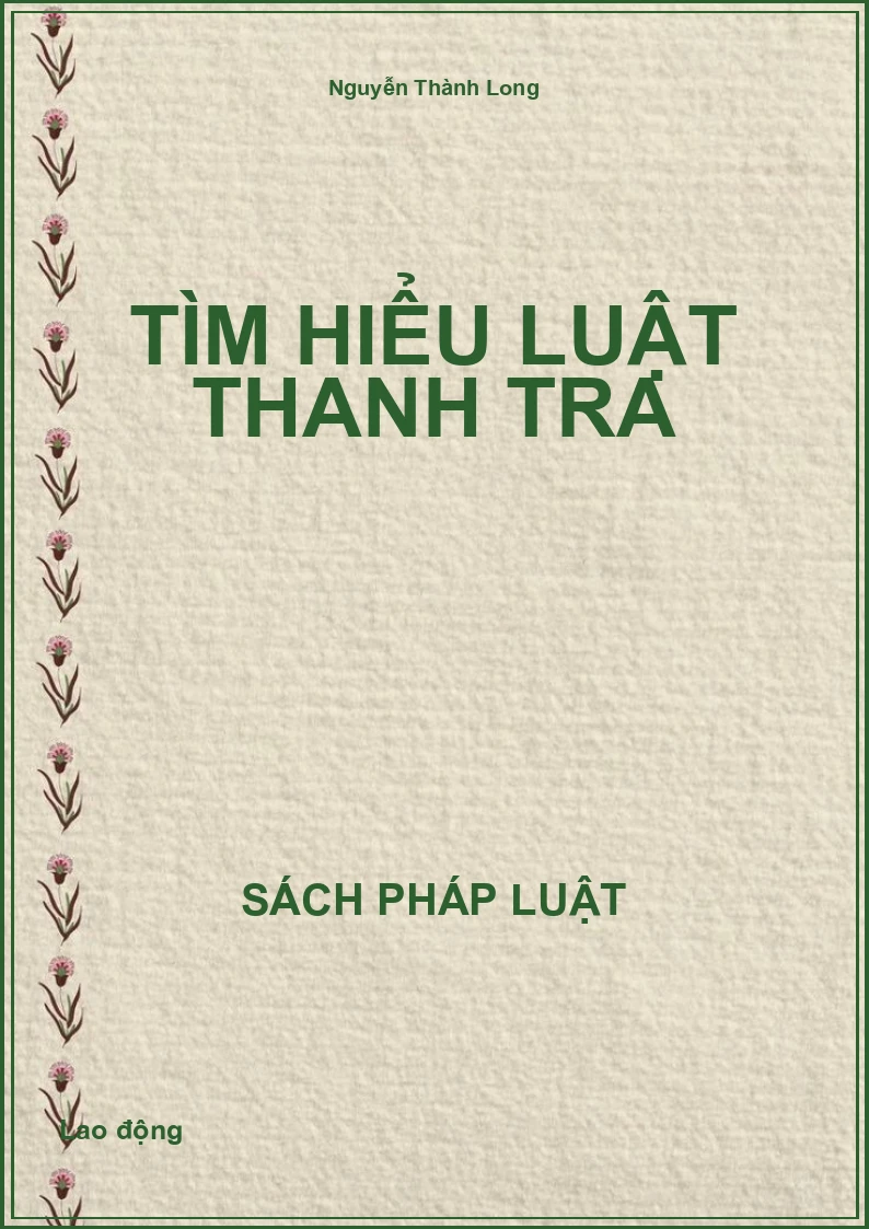 Tìm hiểu Luật Thanh tra