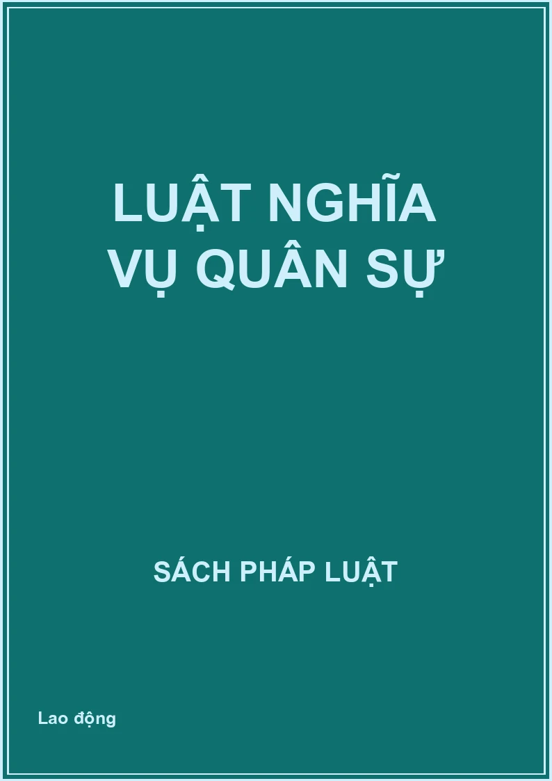 Luật Nghĩa vụ quân sự