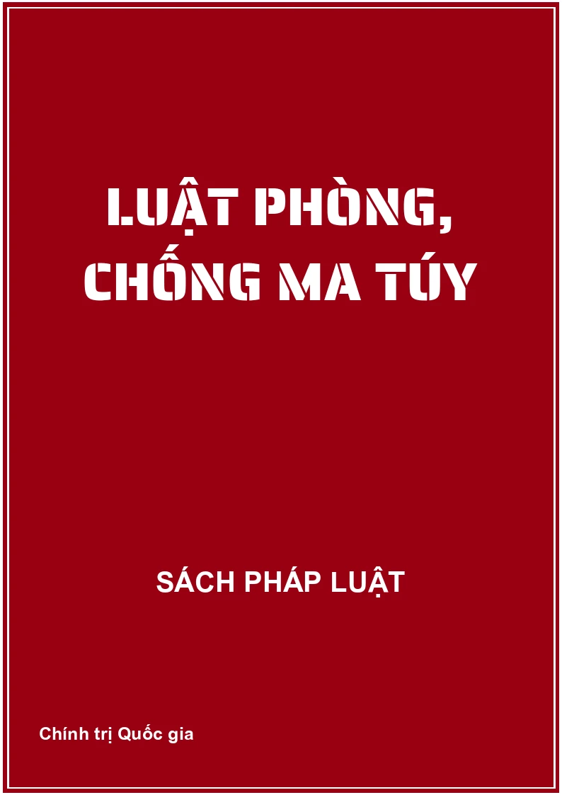 Luật Phòng, chống ma túy