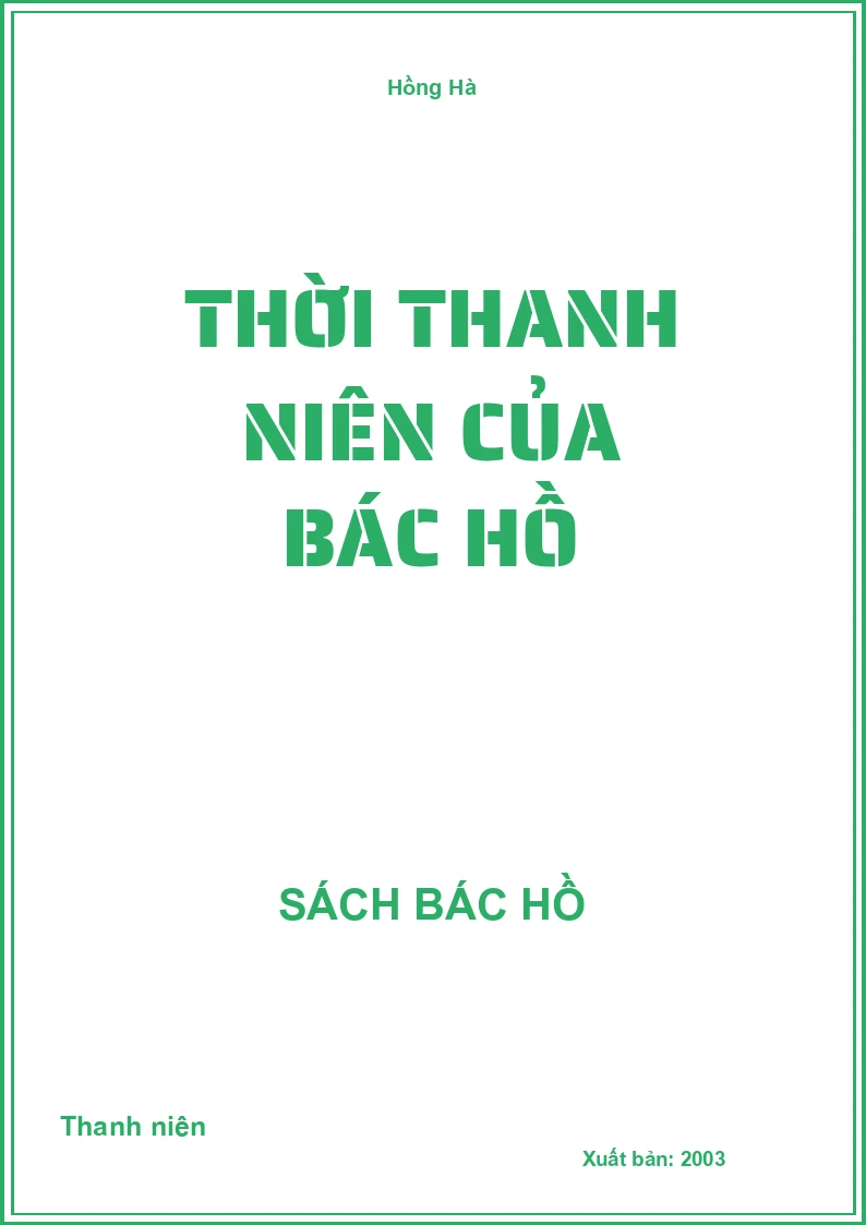 Thời thanh niên của Bác Hồ