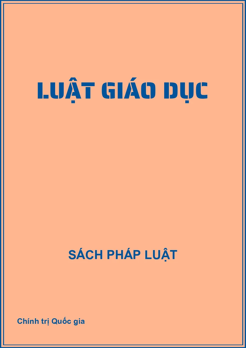 Luật Giáo dục