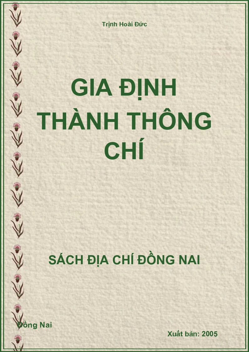 Gia Định thành thông chí