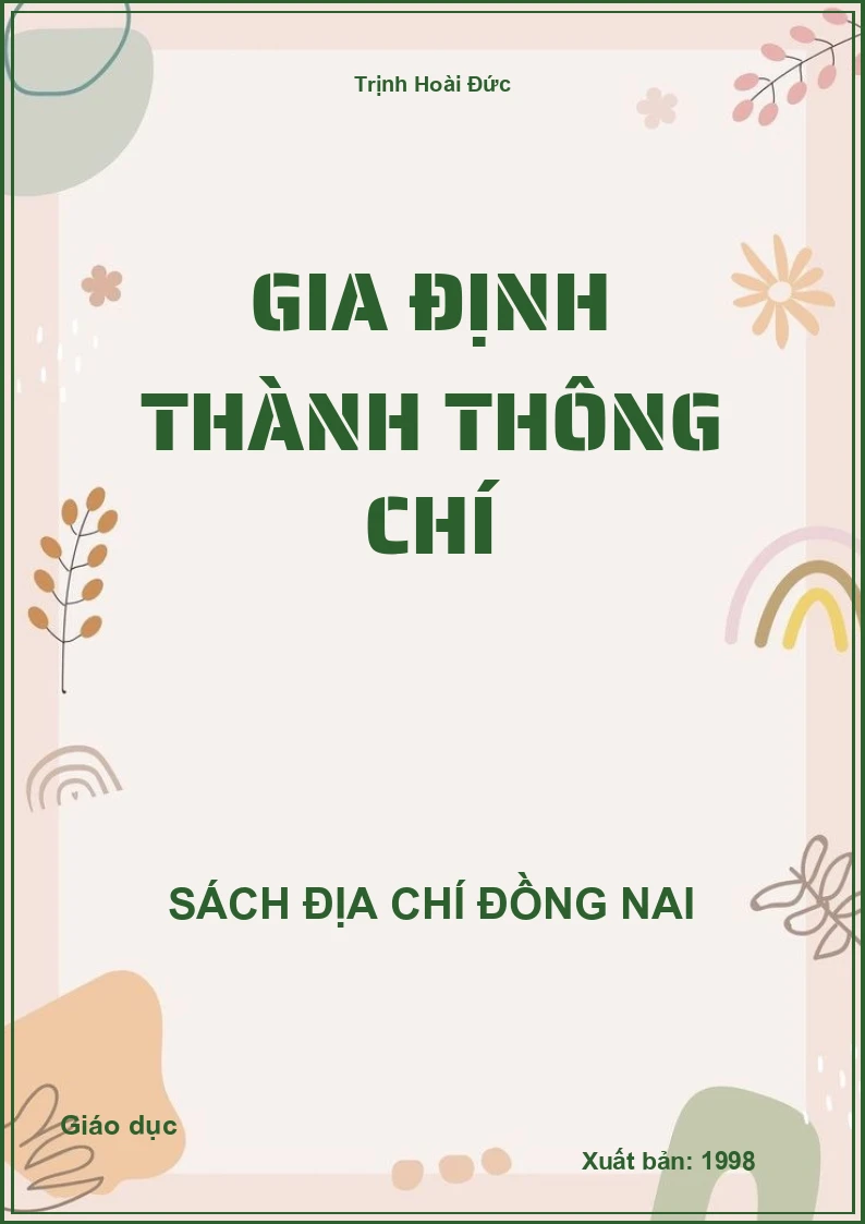 Gia Định thành thông chí
